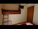 Апартаменты Draga 1 - large teracce: A1(2+2) Малинска - Остров Крк  - Апартамент - A1(2+2): спальная комната