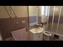 Апартаменты Duda A1(2+2), A2(2+2) Малинска - Остров Крк  - Апартамент - A1(2+2): ванная комната с туалетом