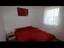 Апартаменты Ema A1(4), A2(4) Малинска - Остров Крк  - Апартамент - A2(4): спальная комната
