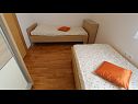 Апартаменты Ema A1(4), A2(4) Малинска - Остров Крк  - Апартамент - A2(4): спальная комната