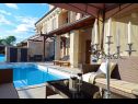 Дома дял отдыха Berna - pool house: H(6+1) Малинска - Остров Крк  - Хорватия - дом