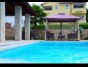 Дома дял отдыха Berna 2 - pool house: H(6+1) Малинска - Остров Крк  - Хорватия - бассейн