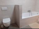Дома дял отдыха Renata - 3 bedrooms: H(6+1) Нивице - Остров Крк  - Хорватия - H(6+1): ванная комната с туалетом