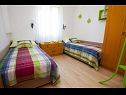Апартаменты Luka A1(4), A2(4) Врбник - Остров Крк  - Апартамент - A1(4): спальная комната