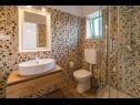 Дома дял отдыха Priroda H(4+2) Врбник - Остров Крк  - Хорватия - H(4+2): ванная комната с туалетом