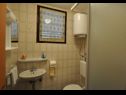 Апартаменты Pava SA1 (2), SA2 (2) Врбник - Остров Крк  - Студия- апартамент - SA1 (2): ванная комната с туалетом