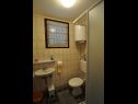 Апартаменты Pava SA1 (2), SA2 (2) Врбник - Остров Крк  - Студия- апартамент - SA1 (2): ванная комната с туалетом
