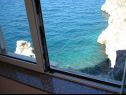 Дома дял отдыха Bernardica - on cliffs above sea: H(6+2) Врбник - Остров Крк  - Хорватия - H(6+2): вид с окна