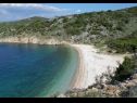 Дома дял отдыха Bernardica - on cliffs above sea: H(6+2) Врбник - Остров Крк  - Хорватия - пляж