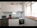 Апартаменты Miriam - 200m from beach: SA1(2+1), A2(2+2) Ика - Kvarner  - Студия- апартамент - SA1(2+1): кухня