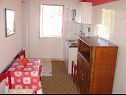 Апартаменты Eddie - 80m from the sea A1(4+2), A2(2+1) Башка Вода - Ривьера Макарска  - Апартамент - A2(2+1): кухня и столовая
