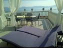 Апартаменты Jure - terrace with amazing sea view: A1 Leona (6+2), A2 Ivano (6+2) Брист - Ривьера Макарска  - Апартамент - A2 Ivano (6+2): терраса