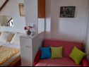 Апартаменты Danka - affordable and at the beach: SA1(2) Брист - Ривьера Макарска  - Студия- апартамент - SA1(2): гостиная