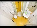 Апартаменты Zrine - comfortable with a balcony: A1(2+2) Макарска - Ривьера Макарска  - Апартамент - A1(2+2): ванная комната с туалетом