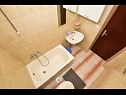 Апартаменты Pet - 300 m from beach: A1(5) Макарска - Ривьера Макарска  - Апартамент - A1(5): ванная комната с туалетом