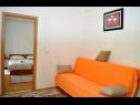 Апартаменты и комнаты  Ljuba - 130 meter from sea SA1(2), SA2(2+1), SA6(2+1), A4(2+1), R3(2+1), R7(2+1) Макарска - Ривьера Макарска  - Апартамент - A4(2+1): гостиная