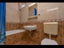 Апартаменты Ruzi - family and friends: A1(9+2) Макарска - Ривьера Макарска  - Апартамент - A1(9+2): ванная комната с туалетом