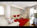 Апартаменты Rose - comfy deluxe : A1(4) Макарска - Ривьера Макарска  - Апартамент - A1(4): гостиная