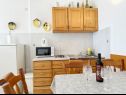 Апартаменты Mira - 10 m from beach: SA3(2), SA4(2), A5(2+2) Заострог - Ривьера Макарска  - Студия- апартамент - SA4(2): кухня и столовая