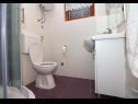Апартаменты Slađa - 150 m from beach: A1(4+1), A2(4+1) Йезера - Остров Муртер  - Апартамент - A1(4+1): ванная комната с туалетом