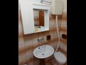 Апартаменты Bila - 15m from the sea: A1(6) Тисно - Остров Муртер  - Апартамент - A1(6): ванная комната с туалетом