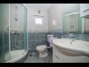 Апартаменты Saga 2 - with swimming pool A6(4+1), A7 (2+2), A8 (4+1) Локва Рогозница - Ривьера Омиш  - Апартамент - A6(4+1): ванная комната с туалетом