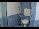 Апартаменты Ružica - 500 m from sea: A1(4+2) Омиш - Ривьера Омиш  - Апартамент - A1(4+2): ванная комната с туалетом