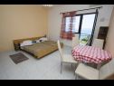 Апартаменты Stipica - 100 m from beach: A1(3+2), A3(2+2), SA4(2), A5(2+2) Рускамен - Ривьера Омиш  - Апартамент - A1(3+2): гостиная