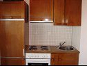 Апартаменты VP SA2(2), A3(3), A4(2+3), A5(3), A6(2+2) Станичи - Ривьера Омиш  - Апартамент - A5(3): кухня
