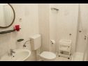 Апартаменты ErikaS - 100m from sea: A2(2), A4(4), A5(2), A6(4) Новалья - Остров Паг  - Апартамент - A4(4): ванная комната с туалетом