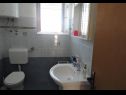 Апартаменты Sime - 800 m from sea: A1(2+2), A2(2+2), A3(2+2), A4(4+2) Новалья - Остров Паг  - Апартамент - A3(2+2): ванная комната с туалетом