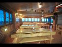 Апартаменты BRANO - with swimming pool A9(8+2), A10(4+2), SA11(5), SA12(5) Новалья - Остров Паг  - ресторан