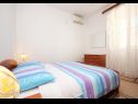 Апартаменты Nevenkos - 20 m from beach A1(6+1), A2(4+2) Кучиште - Полуостров Пельешац  - Апартамент - A1(6+1): спальная комната