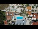 Дома дял отдыха Three holiday homes: H1 Azur (4), H2 Wood (4), H3 Ston (4+2) Оребич - Полуостров Пельешац  - Хорватия - дом
