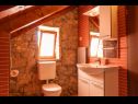 Дома дял отдыха Three holiday homes: H1 Azur (4), H2 Wood (4), H3 Ston (4+2) Оребич - Полуостров Пельешац  - Хорватия - H3 Ston (4+2): ванная комната с туалетом