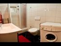 Апартаменты Spomenka - green paradise; A1(4+1), A2(4+1), A3(6) Палит - Остров Раб  - Апартамент - A1(4+1): ванная комната с туалетом
