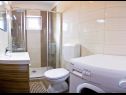 Апартаменты Spomenka - green paradise; A1(4+1), A2(4+1), A3(6) Палит - Остров Раб  - Апартамент - A2(4+1): ванная комната с туалетом