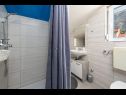 Апартаменты Mil - 30 m from beach: A1(2+2), SA2 novi(0+4), SA3(0+3) Рибарица - Ривьера Сень  - Студия- апартамент - SA2 novi(0+4): ванная комната с туалетом