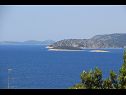 Дома дял отдыха Filippo - with pool : H(8+2) Било - Шибеник Ривьера  - Хорватия - H(8+2): вид на море