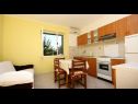 Апартаменты Per - comfortable  family apartments A1(2+2), A2(4+1), A3(2+2) Гребаштица  - Шибеник Ривьера  - Апартамент - A1(2+2): кухня и столовая