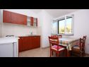 Апартаменты Per - comfortable  family apartments A1(2+2), A2(4+1), A3(2+2) Гребаштица  - Шибеник Ривьера  - Апартамент - A2(4+1): кухня и столовая