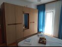 Апартаменты Josi - parking and barbecue: A1(2+2), A2(4+1) Гребаштица  - Шибеник Ривьера  - Апартамент - A2(4+1): спальная комната