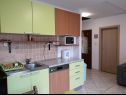 Апартаменты Dragi - at the beach & parking: A1(2+2), A2(2+1) Залив Каница (Рогозница) - Шибеник Ривьера  - Хорватия - Апартамент - A1(2+2): кухня