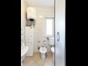 Апартаменты Vinx - grill and terrace A1(2+2), A2(2+2) Залив Каница (Рогозница) - Шибеник Ривьера  - Хорватия - Апартамент - A1(2+2): ванная комната с туалетом