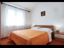 Апартаменты Ziva - by the beach; A1(6), A2(4), A3 (2+1) Залив Лозица (Рогозница) - Шибеник Ривьера  - Хорватия - Апартамент - A3 (2+1): спальная комната
