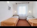 Апартаменты Ziva - by the beach; A1(6), A2(4), A3 (2+1) Залив Лозица (Рогозница) - Шибеник Ривьера  - Хорватия - Апартамент - A2(4): спальная комната