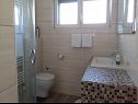 Апартаменты Mateo - 60m from sea: A1(4), A2(4) Примоштен - Шибеник Ривьера  - Апартамент - A2(4): ванная комната с туалетом