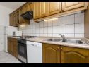 Апартаменты Neda - 150 M from pebble beach : A1(6), A2(4), SA3(2) Примоштен - Шибеник Ривьера  - Апартамент - A2(4): кухня