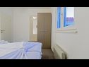 Апартаменты Bisernica - with pool; A1(6), A2(6), A3(2) Ражань - Шибеник Ривьера  - Апартамент - A1(6): спальная комната