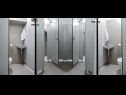 Апартаменты Modri Dragulj A1(2), A2(4), A3(4) Ражань - Шибеник Ривьера  - туалет